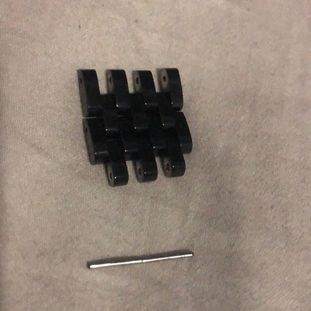 Michele BLACK DECO 18mm Links w/pin